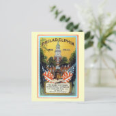 Philadelphia Exposition 1926 Vintag Postkarte (Stehend Vorderseite)