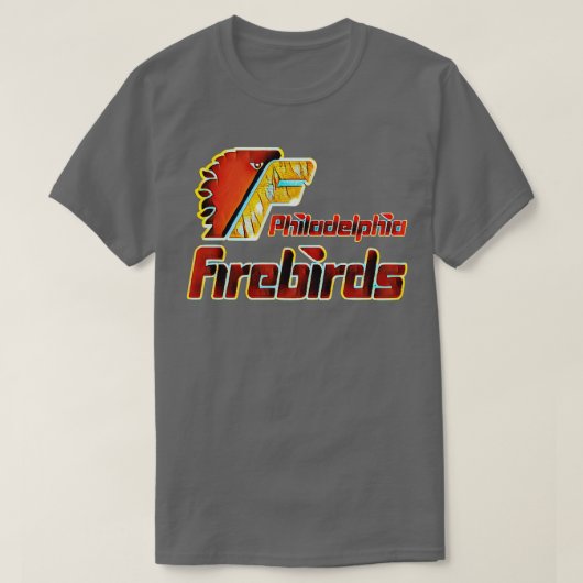 Philadelphia Firebirds Hockey T-Shirt (Design vorne)