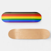 Philadelphia-Flag LGBTQ Skateboard (Horizontal)