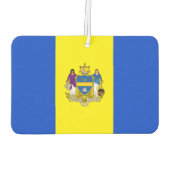 Philadelphia-Flagge Autolufterfrischer (Rückseite)