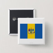 Philadelphia-Flagge Button (Vorne & Hinten)