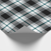 Philadelphia Football Kariert Wrapping Paper Geschenkpapier (Ecke)