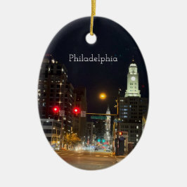 Philadelphia Foto Ornament