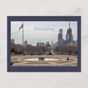 Philadelphia-Foto Postkarte