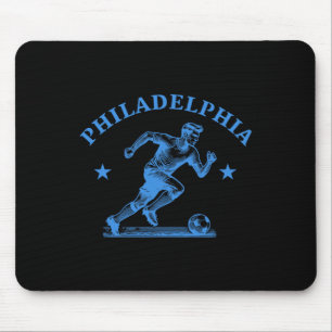 Philadelphia Fußball Fan Unterstützung Stadion Zei Mousepad