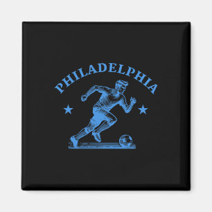 Philadelphia Fußballfan-Unterstützungsstadion Zeig Magnet