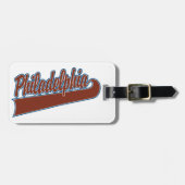Philadelphia Gepäckanhänger (Vorderseite horizontal)