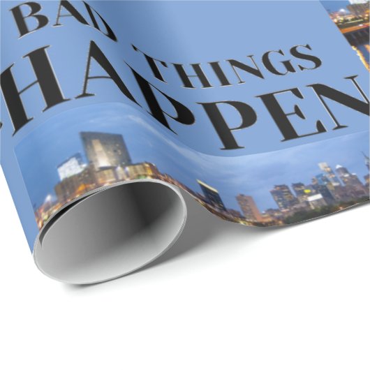 Philadelphia Geschenkpapier (Rolleneckpunkt)