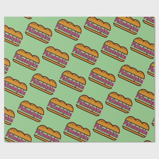 Philadelphia Geschenkpapier (Flach)