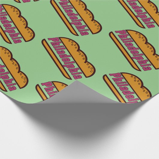 Philadelphia Geschenkpapier (Ecke)