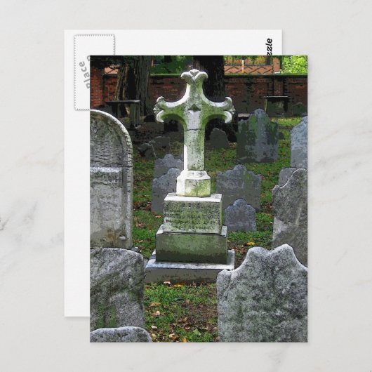 Philadelphia Graveyard CB Postkarte (Vorne/Hinten)