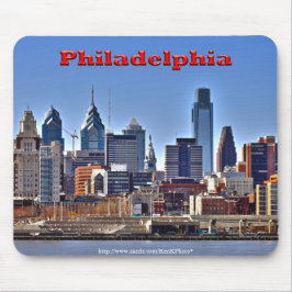 Philadelphia "HDR" Skyline Mousepad