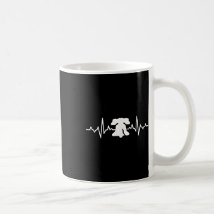 Philadelphia Heart Beat Liebe Philly Kaffeetasse