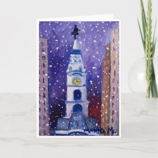 Philadelphia Holiday Card Feiertagskarte (Vorderseite)