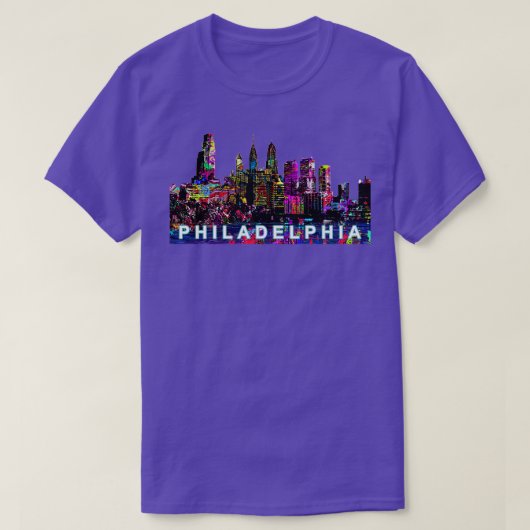 Philadelphia in Graffiti 1 T-Shirt (Design vorne)