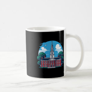 Philadelphia Independence Hall Souvenir Long Sleev Kaffeetasse