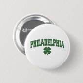 Philadelphia (irisches Kleeblatt) Button (Vorne & Hinten)