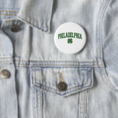 Philadelphia (irisches Kleeblatt) Button (Beispiel)