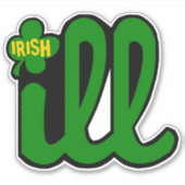 PHILADELPHIA IRISH AUFKLEBER (Vorderseite)