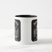 Philadelphia Irish Roots Unyielding Grit Eagle Tasse (Zentrum)