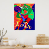 Philadelphia Jazz Fest Poster (Küche)