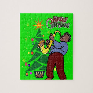 Philadelphia Jazz Weihnachtsstil Puzzle