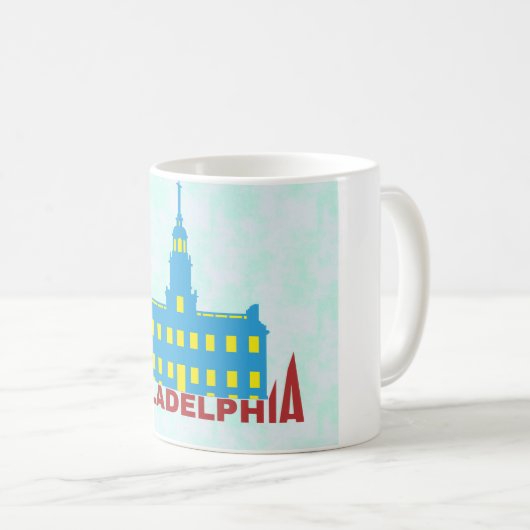 Philadelphia Kaffeetasse (VorderseiteRechts)