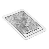 Philadelphia-Karte Magnet (Rechte Seite)