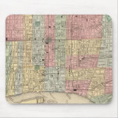 Philadelphia Karte von Mitchell Mousepad (Vorne)