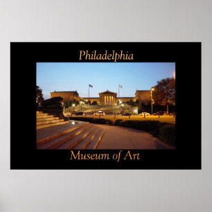 Philadelphia-Kunstmuseum-Plakat Poster