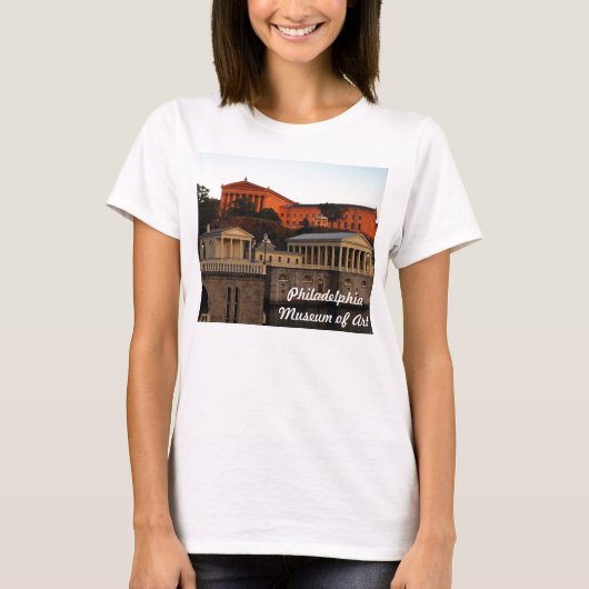 Philadelphia-Kunstmuseum T-Shirt (Vorderseite)