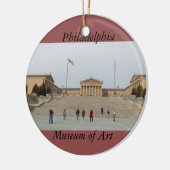 Philadelphia-Kunstmuseum-Verzierung Keramikornament (Links)