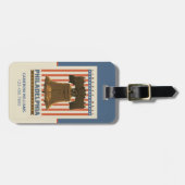 Philadelphia | Liberty Bell Gepäckanhänger (Vorderseite horizontal)