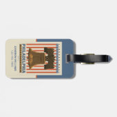 Philadelphia | Liberty Bell Gepäckanhänger (Rückseite horizontal)