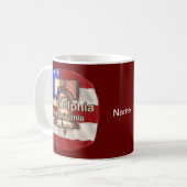 Philadelphia Liberty Bell Kaffeetasse (Vorderseite Links)
