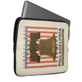 Philadelphia | Liberty Bell Laptopschutzhülle (Vorne Rechts)