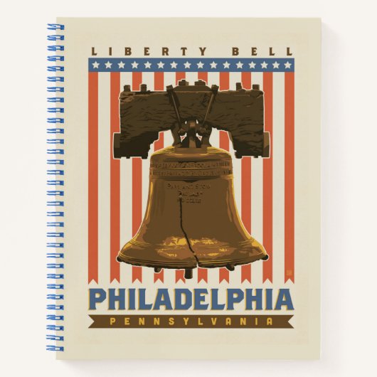 Philadelphia | Liberty Bell Notizblock (Vorderseite)
