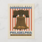 Philadelphia | Liberty Bell Postkarte (Vorderseite)