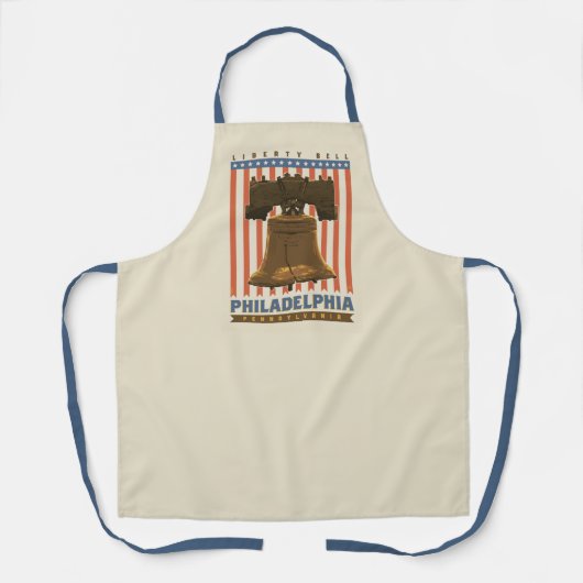 Philadelphia | Liberty Bell Schürze (Vorderseite)