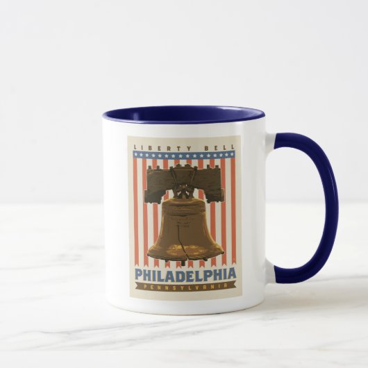Philadelphia | Liberty Bell Tasse (Rechts)