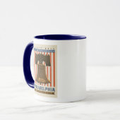Philadelphia | Liberty Bell Tasse (Vorderseite Links)