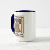 Philadelphia | Liberty Bell Tasse (Vorderseite Links)