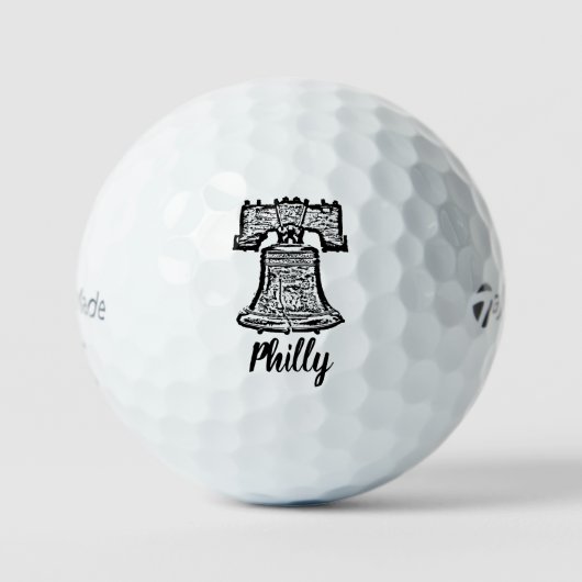 Philadelphia Liberty Glocke Golfball (Vorderseite)