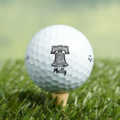 Philadelphia Liberty Glocke Golfball (Insitu T-Shirt)