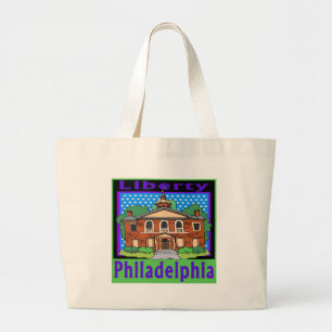 Philadelphia Liberty Hall Jumbo Stoffbeutel