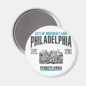 Philadelphia Magnet (Vorderseite/Rückseite)
