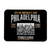 Philadelphia Magnet (Horizontal)