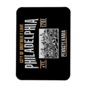 Philadelphia Magnet (Vertikal)