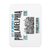 Philadelphia Magnet (Vertikal)