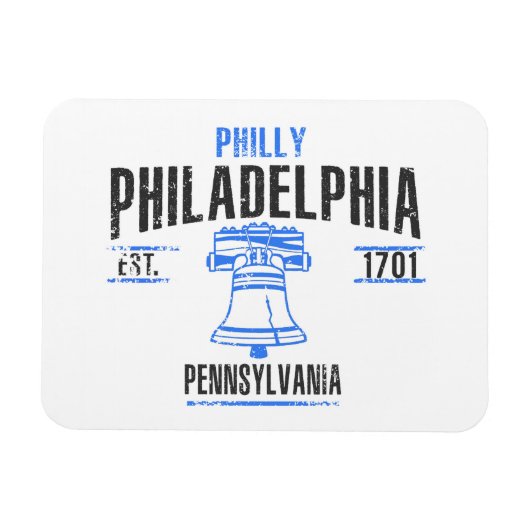 Philadelphia Magnet (Horizontal)